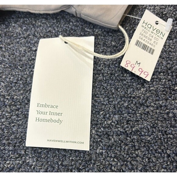 NWT Haven Well Within Modal Dolman Sleeve Dress Grey Womens Sz M - Picture 4 of 10